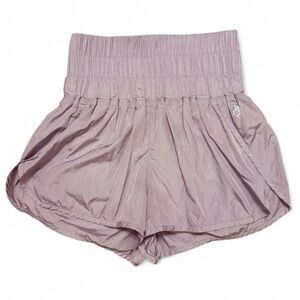 FP Movement Free People The Way Home Shorts Womens Small Light Purple Activewear